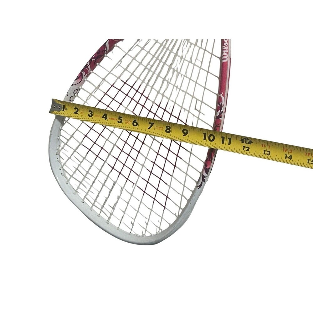 Wilson Ripper Power Strings Racquetball Racquet Pink - Picture 4 of 11